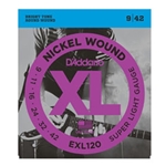Daddario   EXL120  Super Light 9-42, Electric Strings