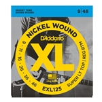 Daddario   EXL125  Super Light Top/Regular Botom 9-46, Electric Strings