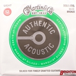 Martin   MA140S  80/20 Bronze, SILKED, Light 12-54