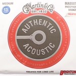 Martin   MA550T  92/8 Phospher Bronze - Treated, 13 Medium