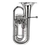 Willson   WEUA24S  4 Top-Action Valve Bb Euphonium - Silver Plated