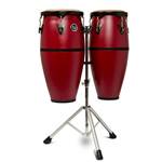 Lp   LP646DII-RD  Discovery II Conga Set w/ Alum. Stand - Red