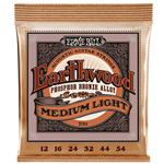 Ernie Ball   2146  Earthwood Phos. Bronze, Acoustic Medium Light Strings