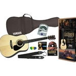 Yamaha   GIGMAKERDLX  Solid Top Acoustic Guitar Package