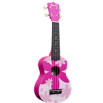 Amahi   DDUK4  Pink Flower Ukulele