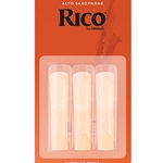 3RAS25  Rico Alto Sax #2.5 3pk.