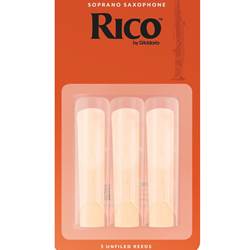 3RSS3  Rico Soprano Sax Reeds 3.0 (3-pack)
