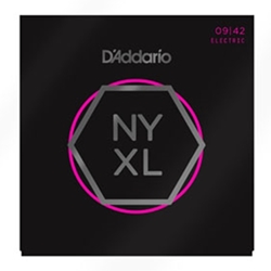 Daddario   NYXL0942  Nickel Wound Super Light 9-42, Electric Strings