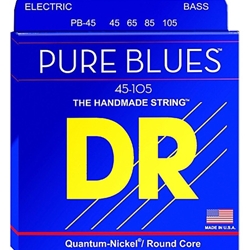 Dr   PB45  Pure Blues Medium 4-String Bass Strings 45-105