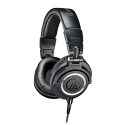 Audiotechnica   ATH-M50X  Closed-back dynamic monitor headphones.