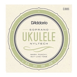 Daddario   EJ88S  Nyltech Soprano Ukulele Strings