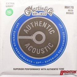 Martin   MA170  80/20 Bronze, 10 Extra Light