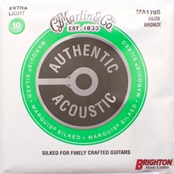 Martin   MA170S  80/20 Bronze, SILKED, 10 Extra Light