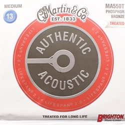 Martin   MA550T  92/8 Phospher Bronze - Treated, 13 Medium