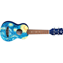 Luna   UKESTRS  Starry Night Soprano w/Gigbag