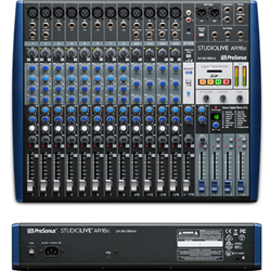 PreSonus   STUDIOLIVEAR16C  20-Channel USB-C Hybrid Digital/Analog Performance Mixer