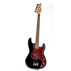 Nashville Guitar Works   NGW210BK  J-Bass, Black - Rosewood Like Fingerboard