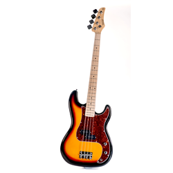 Nashville Guitar Works   NGW215SB  P-Bass, Sunburst - Maple Fingerboard