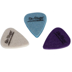 On Stage   UPK300  3 Pack Felt Uke Picks