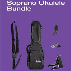 On Stage   UPK1000  Soprano Ukulele Bundle