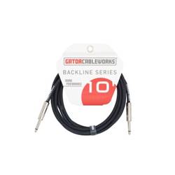 CABLEWORKS   GCWB-INS-10  Backline Series 10 Foot Strt to Strt instrument Cable