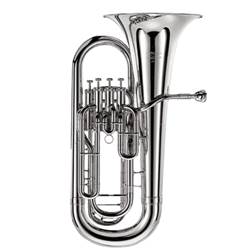 Willson   WEUA24S  4 Top-Action Valve Bb Euphonium - Silver Plated