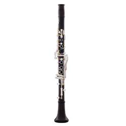 Backun   BCLBPROTG-SKGE  Protégé Bb Clarinet Grenadilla Wood, Silver Keys and Gold Posts, Left Eb Key