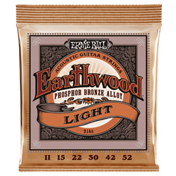 Ernie Ball   2148  Earthwood Phos. Bronze, Acoustic Light Strings