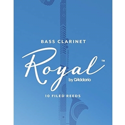 10RRBC3  Rico Royal #3 Bass Clar 10pk