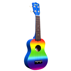 Amahi   DDUK1  Rainbow Gradient Uke