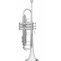 B&S   BS3137-2-0  Challenger 1 Series Silver Plated Trumpet #37 Bell