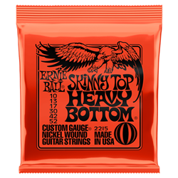 Ernie Ball   2215  Skinny Top/Heavy Bottom, Slinky Electric