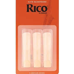 3RAS25  Rico Alto Sax #2.5 3pk.